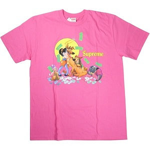 SUPREME シュプリーム 25FW All Dogs Go To Heaven Tee Fuchsia Tシャツ ピンク Size 【M】 【新古品・未使用品】 20827121