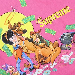 SUPREME シュプリーム 25FW All Dogs Go To Heaven Tee Fuchsia Tシャツ ピンク Size 【M】 【新古品・未使用品】 20827121