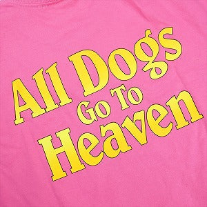 SUPREME シュプリーム 25FW All Dogs Go To Heaven Tee Fuchsia Tシャツ ピンク Size 【M】 【新古品・未使用品】 20827121