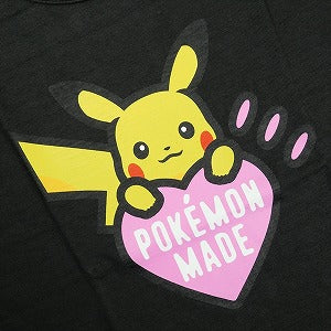 HUMAN MADE ヒューマンメイド ×POKEMON MADE 25AW GRAPHIC T-SHIRT BLACK 原宿店限定 ピカチュウTシャツ 黒 Size 【L】 【新古品・未使用品】 20827139