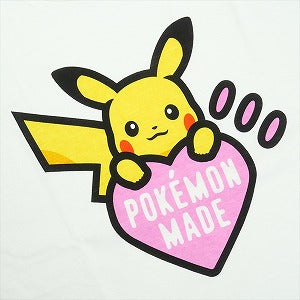 HUMAN MADE ヒューマンメイド ×POKEMON MADE 25AW GRAPHIC T-SHIRT WHITE 原宿店限定 ピカチュウTシャツ 白 Size 【L】 【新古品・未使用品】 20827143