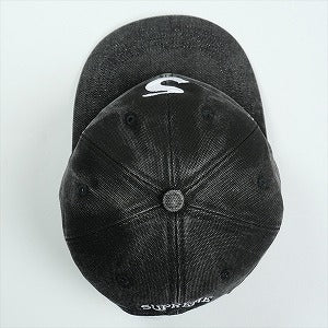 SUPREME シュプリーム 25FW Pigment Coated Canvas S Logo 6-Panel Black キャップ 黒 Size 【フリー】 【新古品・未使用品】 20827153