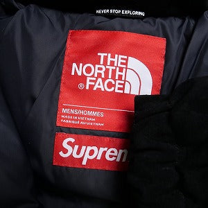 SUPREME シュプリーム ×THE NORTH FACE 23AW Suede Nuptse Jacket Black ダウンジャケット 黒 Size 【L】 【新古品・未使用品】 20827162