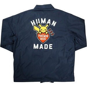 HUMAN MADE ヒューマンメイド ×POKEMON MADE 25AW COACH JACKET XX30JK005 NAVY コーチジャケット 紺 Size 【XL】 【新古品・未使用品】 20827168