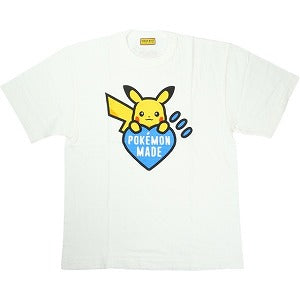 HUMAN MADE ヒューマンメイド ×POKEMON MADE 25AW GRAPHIC T-SHIRT WHITE OFFLINE STORE限定 ピカチュウTシャツ 白 Size 【S】 【新古品・未使用品】 20827191
