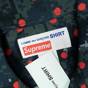 SUPREME シュプリーム ×COMME des GARCONS SHIRT 13SS Loop Collar Shirt Navy 半袖シャツ 紺 Size 【S】 【新古品・未使用品】 20827198