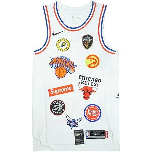 SUPREME シュプリーム ×NIKE ナイキ 18SS NBA Authentic Jersey White タンクトップ 白 Size 【S】 【新古品・未使用品】 20827204