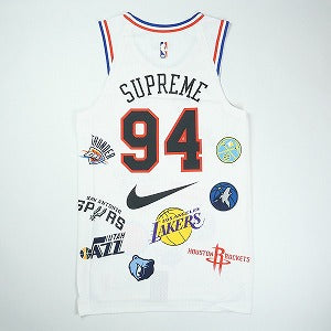 SUPREME シュプリーム ×NIKE ナイキ 18SS NBA Authentic Jersey White タンクトップ 白 Size 【S】 【新古品・未使用品】 20827204