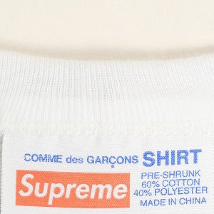 SUPREME シュプリーム ×COMME des GARCONS 13SS Box Logo Tee ドット迷彩柄ミラーBOXロゴTシャツ 白 Size 【M】 【新古品・未使用品】 20827206