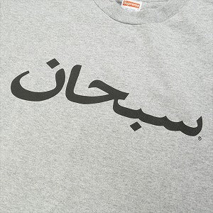 SUPREME シュプリーム 17AW Arabic Logo L/S Tee Heather Grey ロンT 灰 Size 【L】 【新古品・未使用品】 20827226