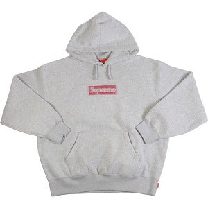 SUPREME シュプリーム 23SS Inside Out Box Logo Hooded Sweatshirt Heather Grey パーカー 灰 Size 【M】 【新古品・未使用品】 20827253