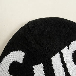 SUPREME シュプリーム 24AW Big Logo Beanie Black ビーニー 黒 Size 【フリー】 【新古品・未使用品】 20827272