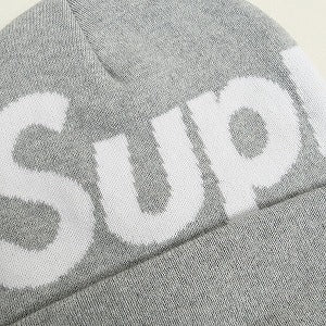 SUPREME シュプリーム 24AW Big Logo Beanie Heather Grey ビーニー 灰 Size 【フリー】 【新古品・未使用品】 20827274