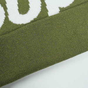 SUPREME シュプリーム 24AW Big Logo Beanie Light Olive ビーニー オリーブ Size 【フリー】 【中古品-ほぼ新品】 20827275