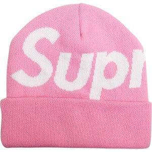 SUPREME シュプリーム 24AW Big Logo Beanie Pink ビーニー ピンク Size 【フリー】 【新古品・未使用品】 20827276