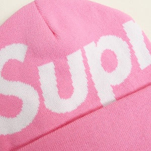 SUPREME シュプリーム 24AW Big Logo Beanie Pink ビーニー ピンク Size 【フリー】 【新古品・未使用品】 20827276