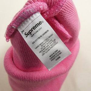 SUPREME シュプリーム 24AW Big Logo Beanie Pink ビーニー ピンク Size 【フリー】 【新古品・未使用品】 20827276