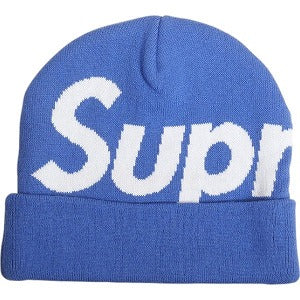 SUPREME シュプリーム 24AW Big Logo Beanie Slate ビーニー 青 Size 【フリー】 【新古品・未使用品】 20827277