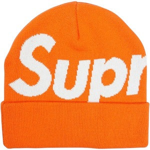 SUPREME シュプリーム 24AW Big Logo Beanie Orange ビーニー オレンジ Size 【フリー】 【新古品・未使用品】 20827278