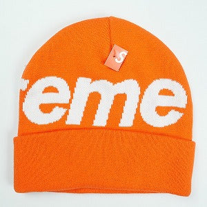SUPREME シュプリーム 24AW Big Logo Beanie Orange ビーニー オレンジ Size 【フリー】 【新古品・未使用品】 20827278