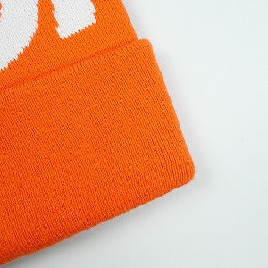 SUPREME シュプリーム 24AW Big Logo Beanie Orange ビーニー オレンジ Size 【フリー】 【新古品・未使用品】 20827278