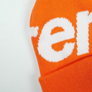 SUPREME シュプリーム 24AW Big Logo Beanie Orange ビーニー オレンジ Size 【フリー】 【新古品・未使用品】 20827278
