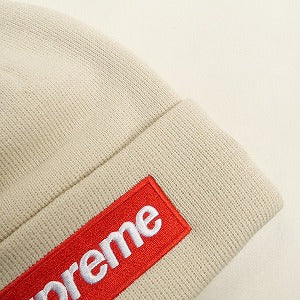 SUPREME シュプリーム 24AW New Era Box Logo Beanie Stone ボックスロゴビーニー クリーム Size 【フリー】 【新古品・未使用品】 20827280