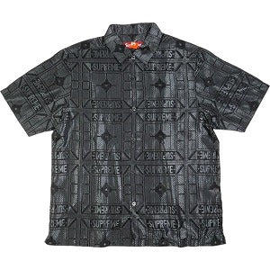 SUPREME シュプリーム 24SS Tray Jacquard S/S Shirt Black 半袖シャツ 黒 Size 【S】 【新古品・未使用品】 20827299