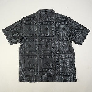 SUPREME シュプリーム 24SS Tray Jacquard S/S Shirt Black 半袖シャツ 黒 Size 【S】 【新古品・未使用品】 20827299