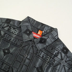 SUPREME シュプリーム 24SS Tray Jacquard S/S Shirt Black 半袖シャツ 黒 Size 【S】 【新古品・未使用品】 20827299