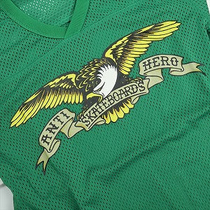 SUPREME シュプリーム ×ANTIHERO 14SS Football Top kelly Green フットボールトップ 緑 Size 【S】 【新古品・未使用品】 20827312