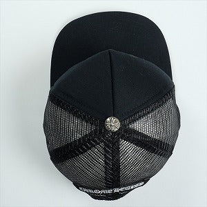 CHROME HEARTS クロム・ハーツ TRUCKER CAP NEW 3 CEM CRS BLACK/BLACK メッシュキャップ 黒 Size 【フリー】 【新古品・未使用品】 20827355