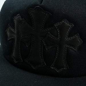 CHROME HEARTS クロム・ハーツ TRUCKER CAP NEW 3 CEM CRS BLACK/BLACK メッシュキャップ 黒 Size 【フリー】 【新古品・未使用品】 20827355