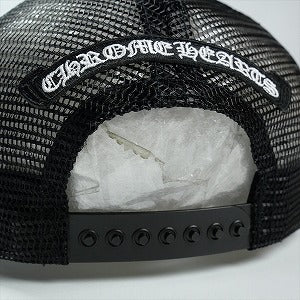CHROME HEARTS クロム・ハーツ TRUCKER CAP NEW 3 CEM CRS BLACK/BLACK メッシュキャップ 黒 Size 【フリー】 【新古品・未使用品】 20827355