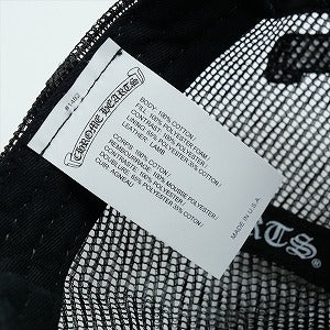 CHROME HEARTS クロム・ハーツ TRUCKER CAP NEW 3 CEM CRS BLACK/BLACK メッシュキャップ 黒 Size 【フリー】 【新古品・未使用品】 20827355
