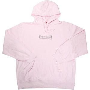 SUPREME シュプリーム 21SS KAWS Chalk Logo Hooded Sweatshirt Pink パーカー ピンク Size 【XXL】 【中古品-ほぼ新品】 20827356