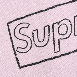 SUPREME シュプリーム 21SS KAWS Chalk Logo Hooded Sweatshirt Pink パーカー ピンク Size 【XXL】 【中古品-ほぼ新品】 20827356
