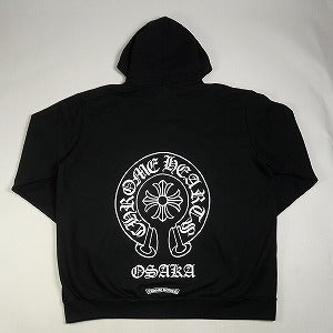 CHROME HEARTS クロム・ハーツ Osaka Horseshoe FLC Zip Hoodie Black 大阪限定ジップパーカー 黒 Size 【L】 【新古品・未使用品】 20827360
