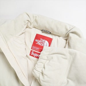 SUPREME シュプリーム ×THE NORTH FACE 23AW Suede Nuptse Jacket Stone ダウンジャケット 白 Size 【XL】 【新古品・未使用品】 20827366