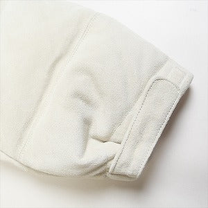 SUPREME シュプリーム ×THE NORTH FACE 23AW Suede Nuptse Jacket Stone ダウンジャケット 白 Size 【XL】 【新古品・未使用品】 20827366