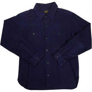 TENDERLOIN テンダーロイン T-CHAMOIS CLOTH SHT NAVY 長袖シャツ 紺 Size 【XS】 【中古品-非常に良い】 20827371