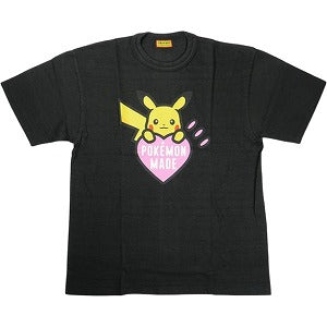 HUMAN MADE ヒューマンメイド ×POKEMON MADE 25AW GRAPHIC T-SHIRT BLACK 原宿限定 ピカチュウTシャツ 黒 Size 【M】 【新古品・未使用品】 20827435