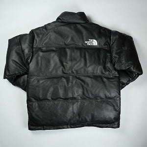 SUPREME シュプリーム ×THE NORTH FACE 17AW Leather Nuptse Jacket Black ジャケット 黒 Size 【L】 【新古品・未使用品】 20827457