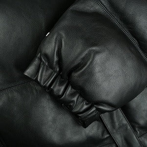 SUPREME シュプリーム ×THE NORTH FACE 17AW Leather Nuptse Jacket Black ジャケット 黒 Size 【L】 【新古品・未使用品】 20827457