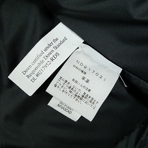 SUPREME シュプリーム ×THE NORTH FACE 17AW Leather Nuptse Jacket Black ジャケット 黒 Size 【L】 【新古品・未使用品】 20827457
