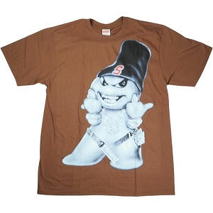 SUPREME シュプリーム 25FW Snowman Tee Brown Tシャツ 茶 Size 【L