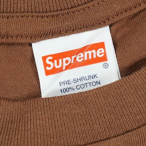 SUPREME シュプリーム 25FW Snowman Tee Brown Tシャツ 茶 Size 【L】 【新古品・未使用品】 20827464