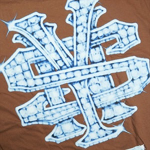 SUPREME シュプリーム 25FW Snowman Tee Brown Tシャツ 茶 Size 【L】 【新古品・未使用品】 20827464