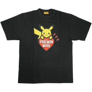HUMAN MADE ヒューマンメイド ×POKEMON MADE 25AW GRAPHIC T-SHIRT BLACK ONLINE STORE限定 ピカチュウTシャツ 黒 Size 【M】 【新古品・未使用品】 20827465