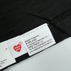 HUMAN MADE ヒューマンメイド ×POKEMON MADE 25AW GRAPHIC T-SHIRT BLACK ONLINE STORE限定 ピカチュウTシャツ 黒 Size 【M】 【新古品・未使用品】 20827465